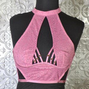 Victoria's Secret Lace Bra Bralette Longline Lace